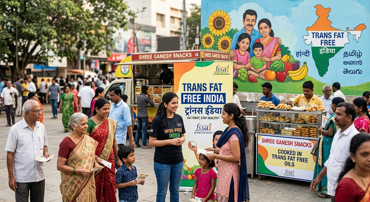 Trans Fat Free India Certification Badge